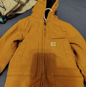 Carhartt Tan Hooded Jacket 2T